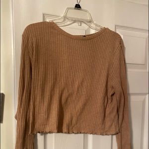 Cropped long sleeve